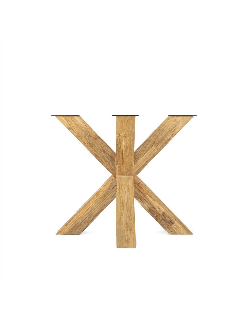 Damn Spinpoot Eettafel Rond Teak