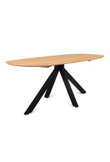 Damn Eettafel Deens Ovaal Runa 160