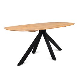 Damn Eettafel Deens Ovaal Runa 160
