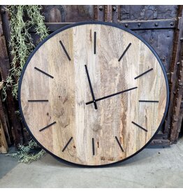 Damn Wandklok Mango Groot