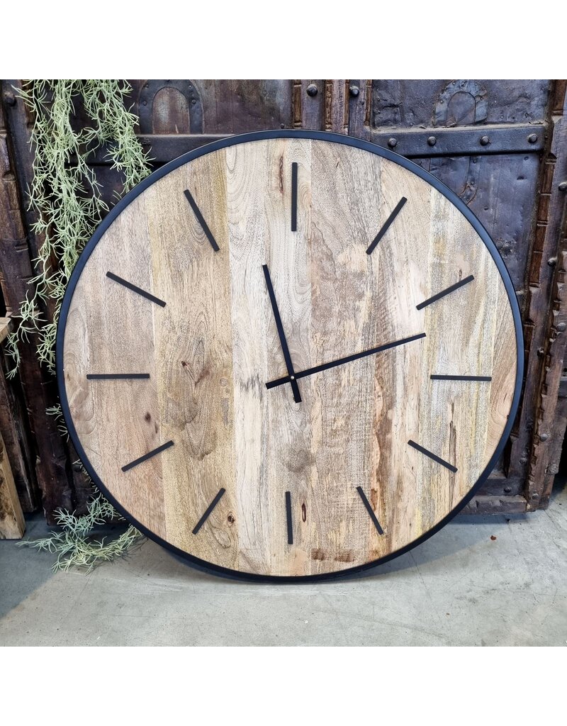 Damn Wandklok Mango Groot