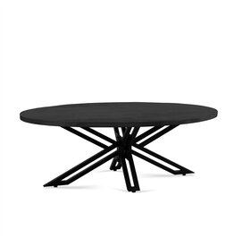 Damn Salontafel Ellips Yana Zwart