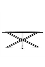 Damn Eettafel Yana Zwart 180