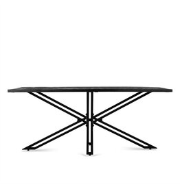 Damn Eettafel Yana Zwart 180