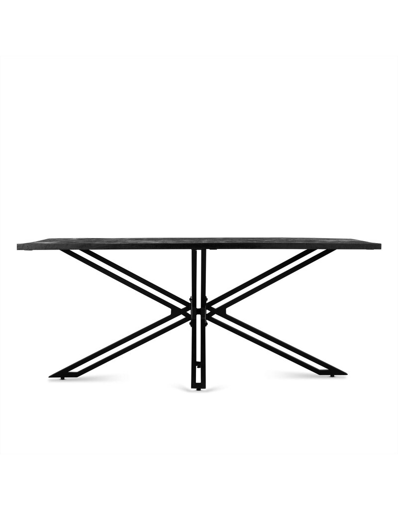 Damn Eettafel Yana Zwart 180