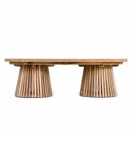 Damn Tuin Salontafel Mirai Teak 130