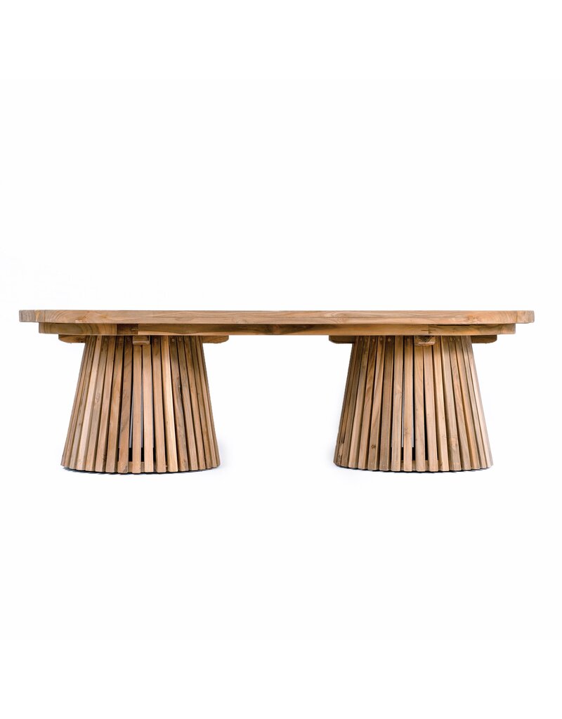 Damn Tuin Salontafel Mirai Teak 130