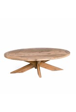 Damn Tuin Salontafel Negara Ellips Teak