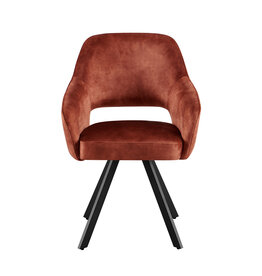 Damn Eetkamerstoel Emilie Adore 24 Terracotta