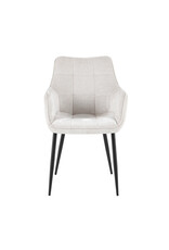 Damn Eetkamerstoel Lucille Arm Perfect Harmony 02 Beige
