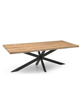 Damn Eetkamertafel Rechthoek 25+25 180