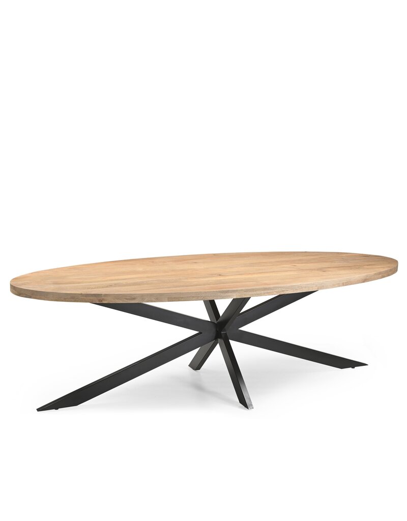 Damn Eetkamertafel Ellips 25+25 270