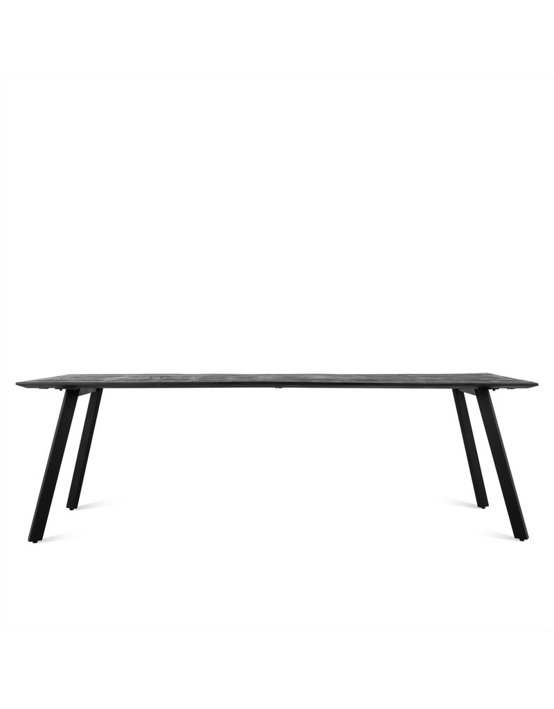 Damn Eettafel Berlin Zwart 160