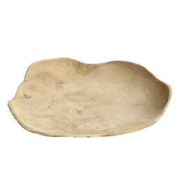 Damn Schaal van Teak 50