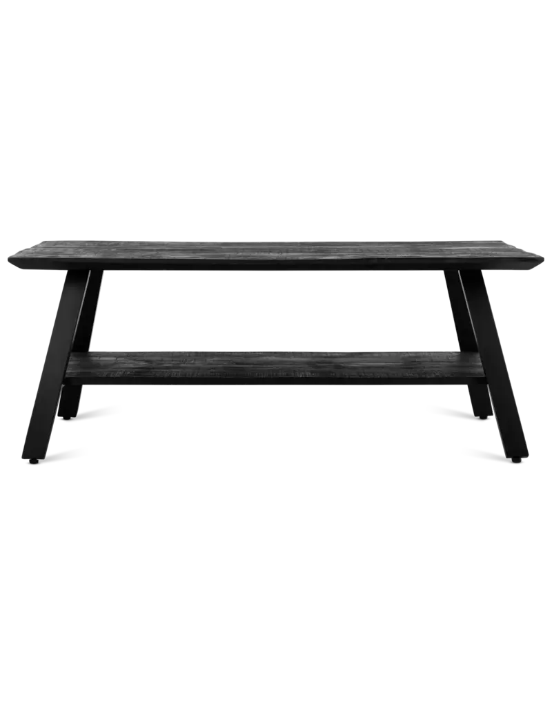 Damn Salontafel Berlin Zwart met Vak