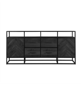 Damn Dressoir Jax Zwart 200