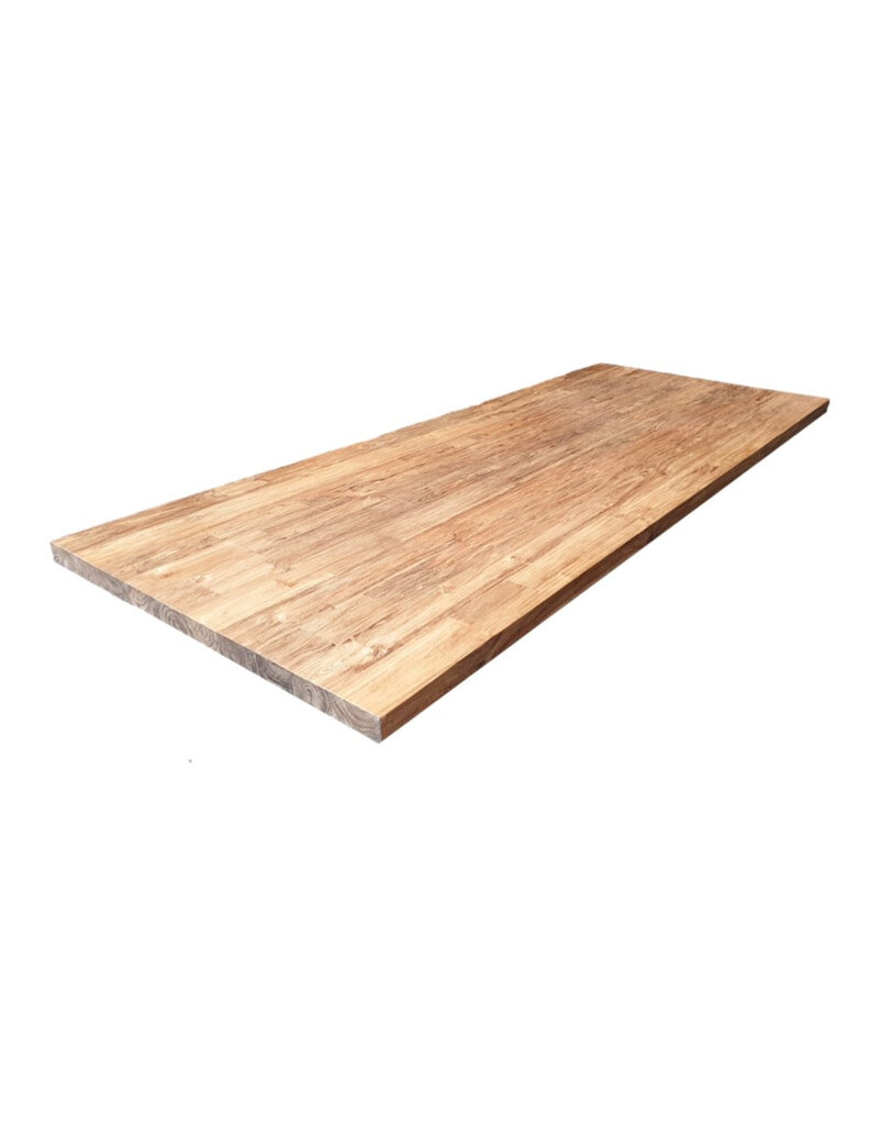 Damn Eetkamer tafelblad Massief Teak 180
