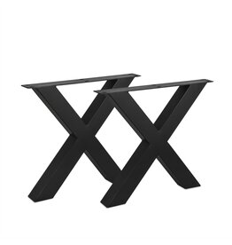 Damn Onderstel X Eettafel Set van 2