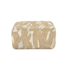 Damn Pouf Rytm large - taupe -