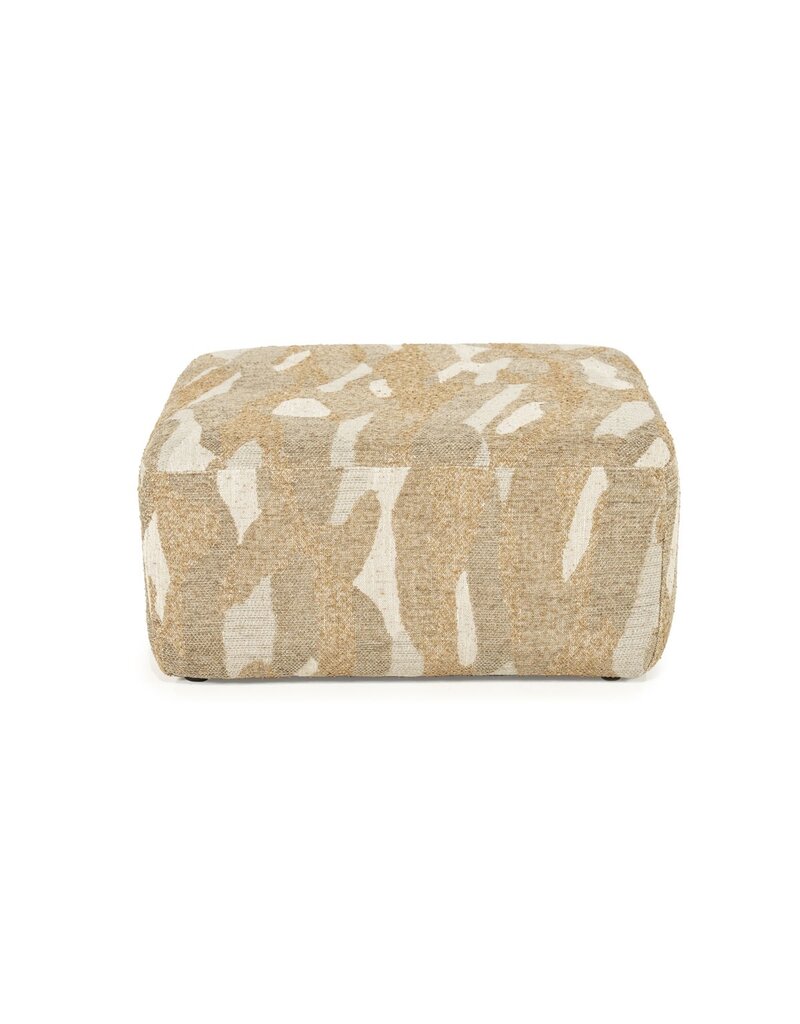 Damn Pouf Rytm large - taupe -