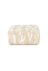 Damn Pouf Rytm large - beige -