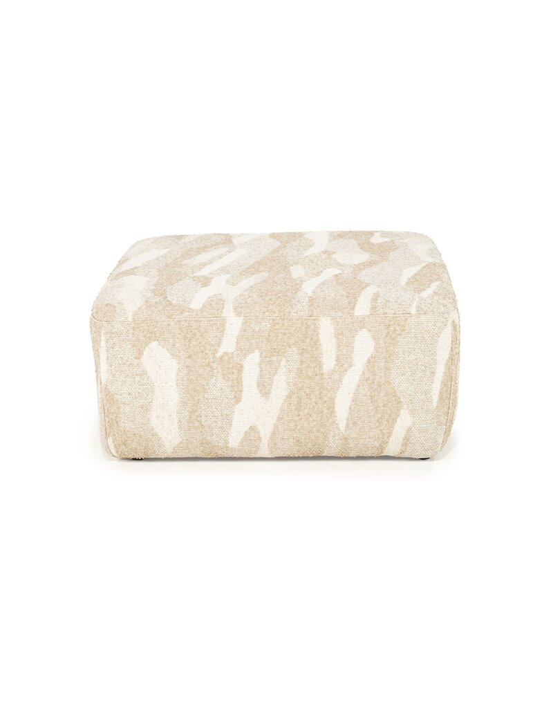 Damn Pouf Rytm large - beige -