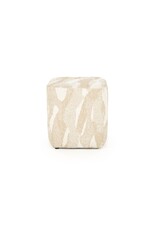 Damn Pouf Rytm small - beige -