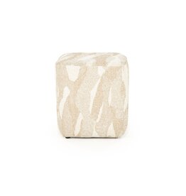 Damn Pouf Rytm small - beige -