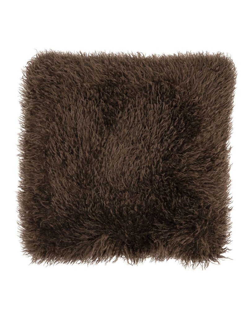 Damn Pillow Doodly 50x50 cm - dark brown