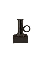 Damn Vase Oro 2 - dark brown -
