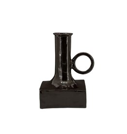 Damn Vase Oro 2 - dark brown -