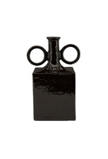 Damn Vase Oro 1 - dark brown -