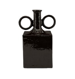 Damn Vase Oro 1 - dark brown -