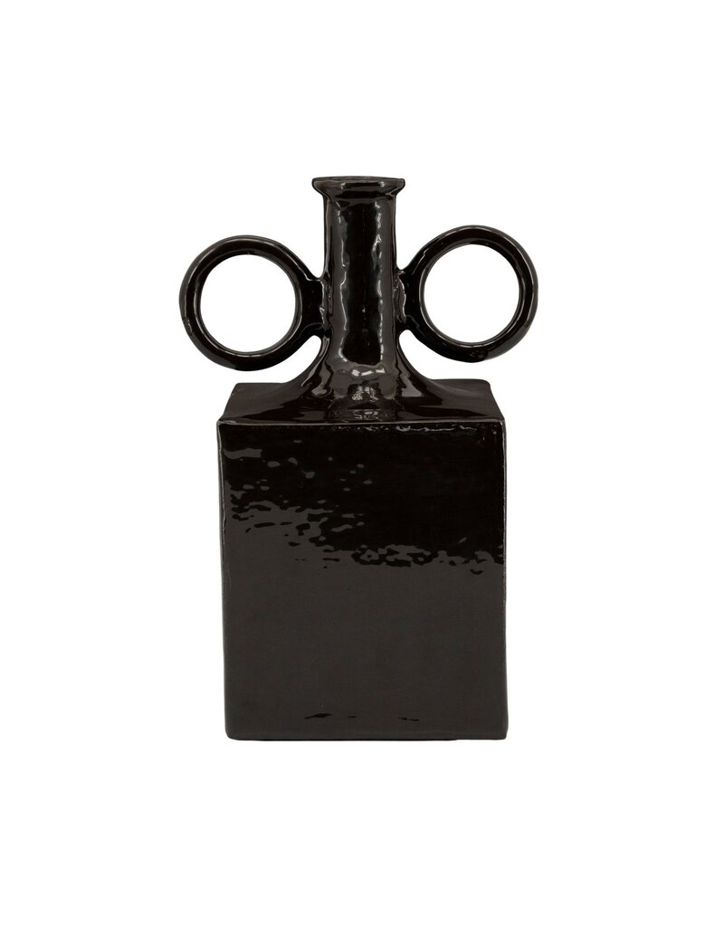 Damn Vase Oro 1 - dark brown -