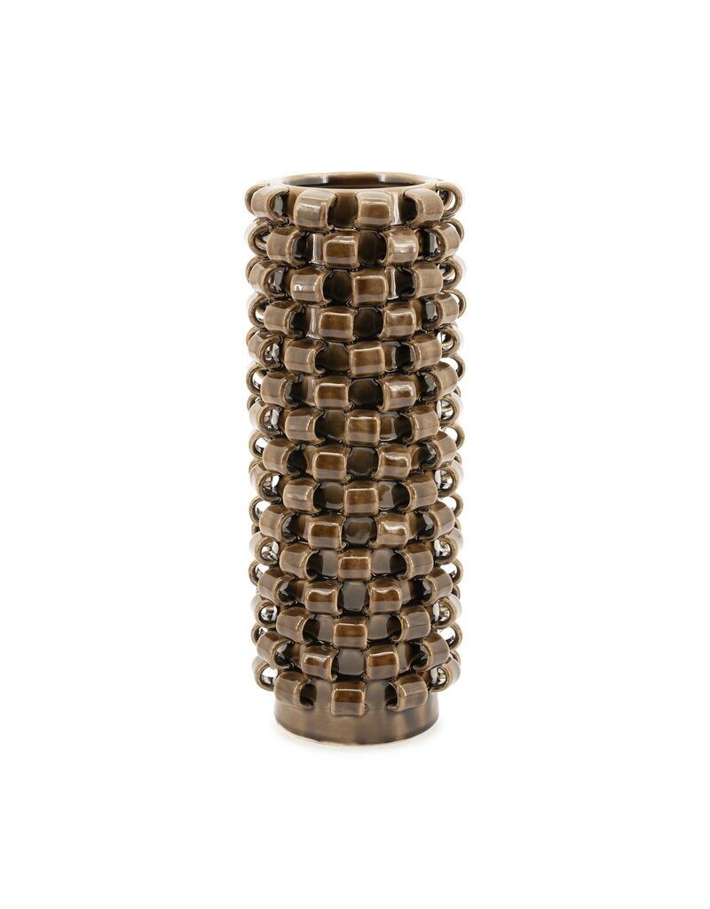 Damn Vase Loopa 1 - brown