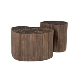 Damn Nice (set of 2) - brown
