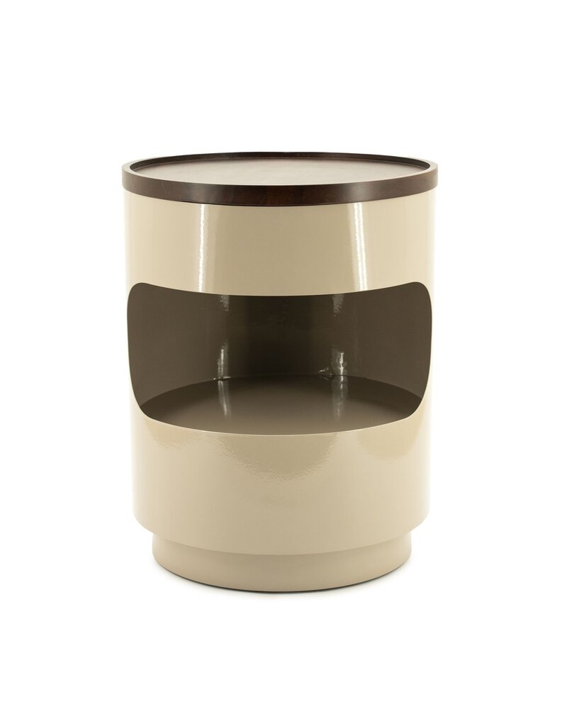 Damn Side table Tondo - taupe -