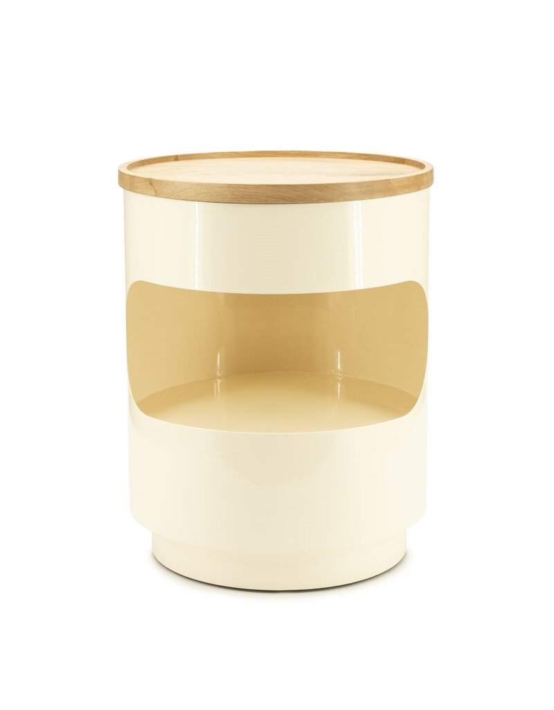 Damn Side table Tondo - beige -