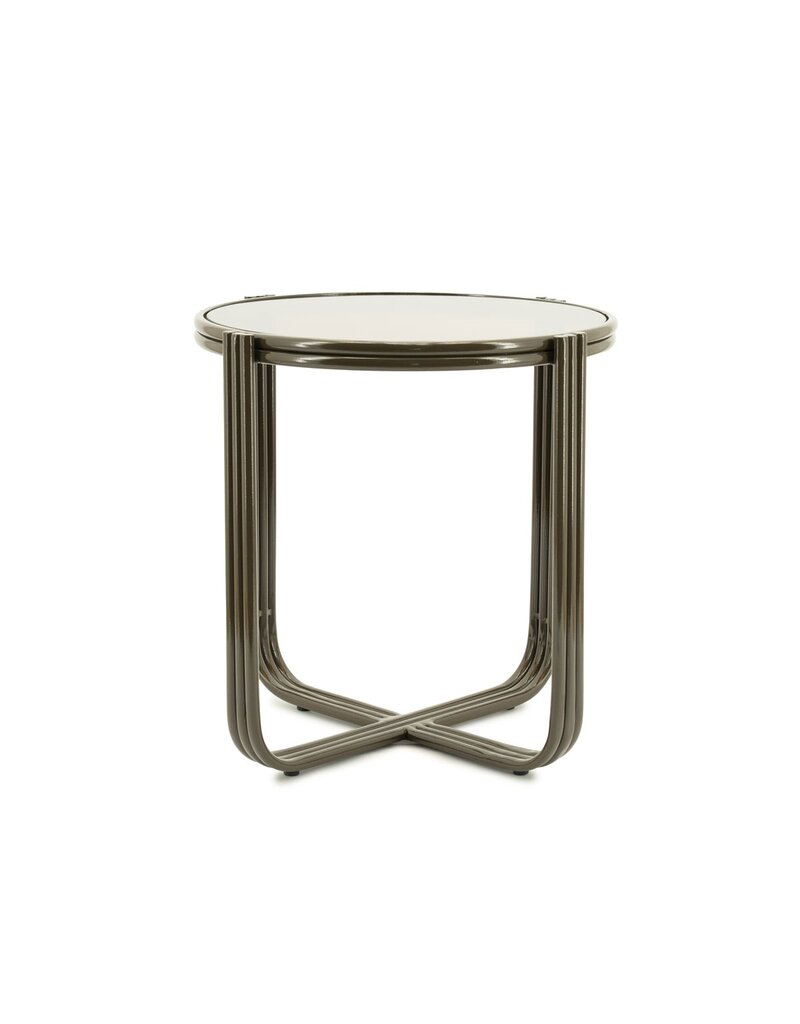 Damn Side table Groovy - brown -