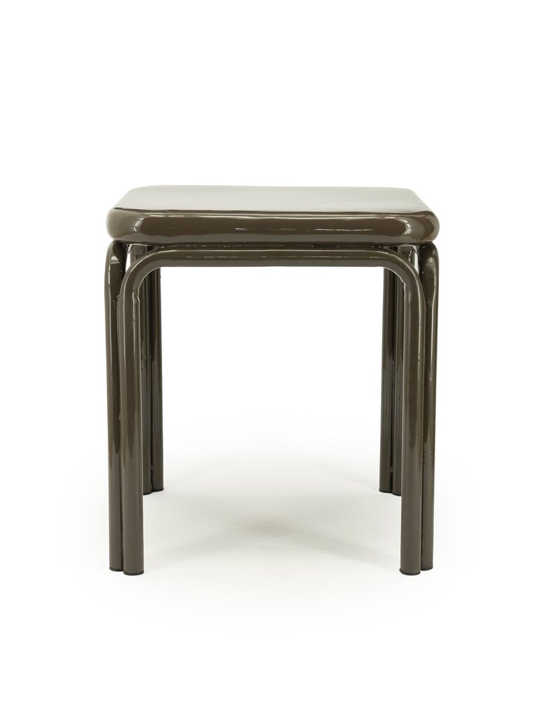 Damn Side table Zilo - dark brown -
