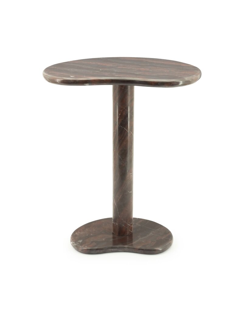 Damn Side table Rosso