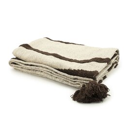 Damn Plaid Majani - dark brown