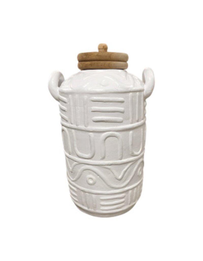 Damn Vase egypt white M H39