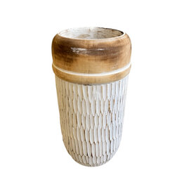 Damn Pot carving H35cm
