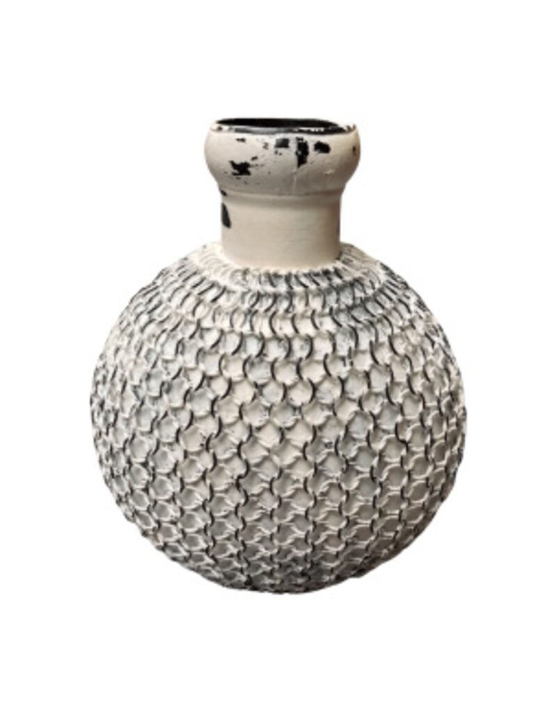 Damn Vase mesh white M
