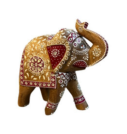Damn Wooden elephant India M