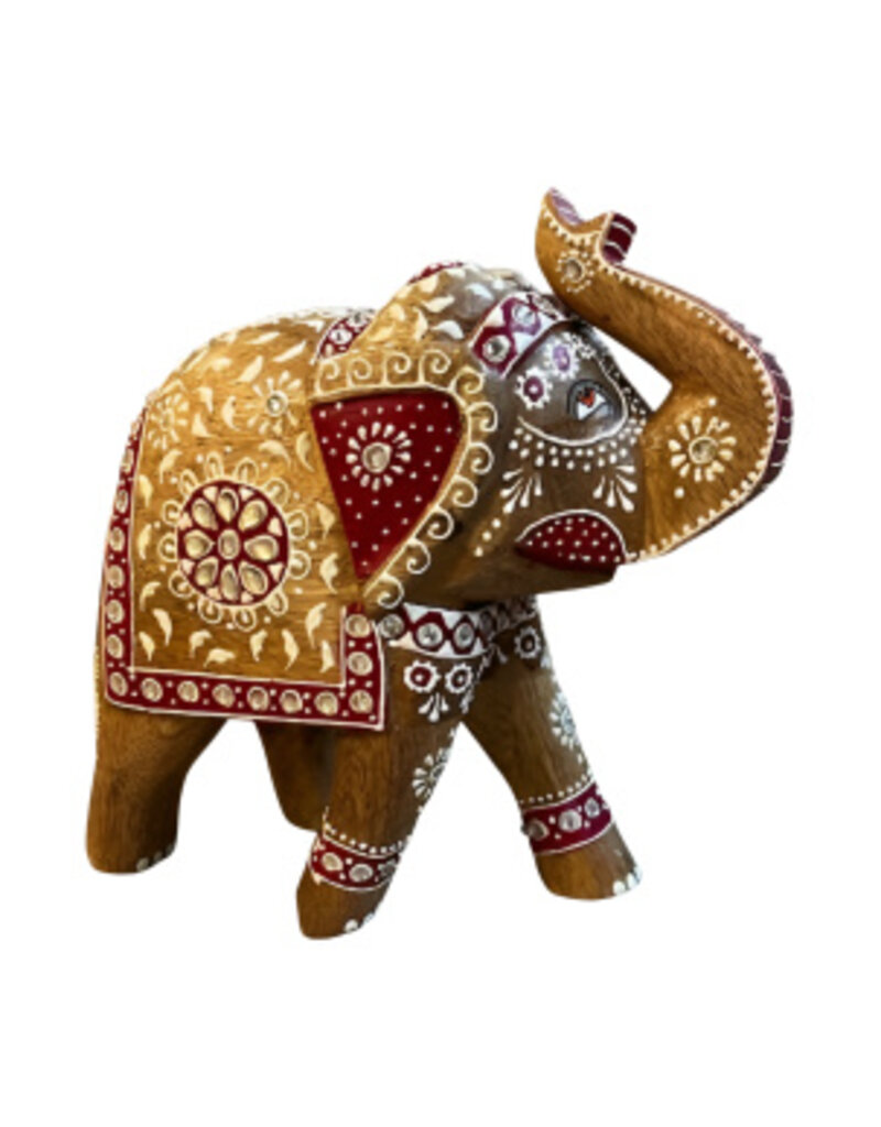 Damn Wooden elephant India M