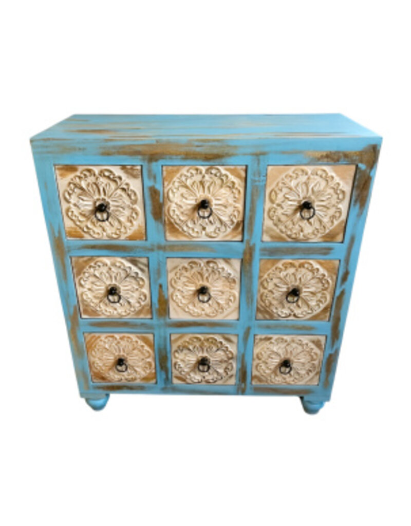 Damn 9-draw.cabinet carv.90x40H100