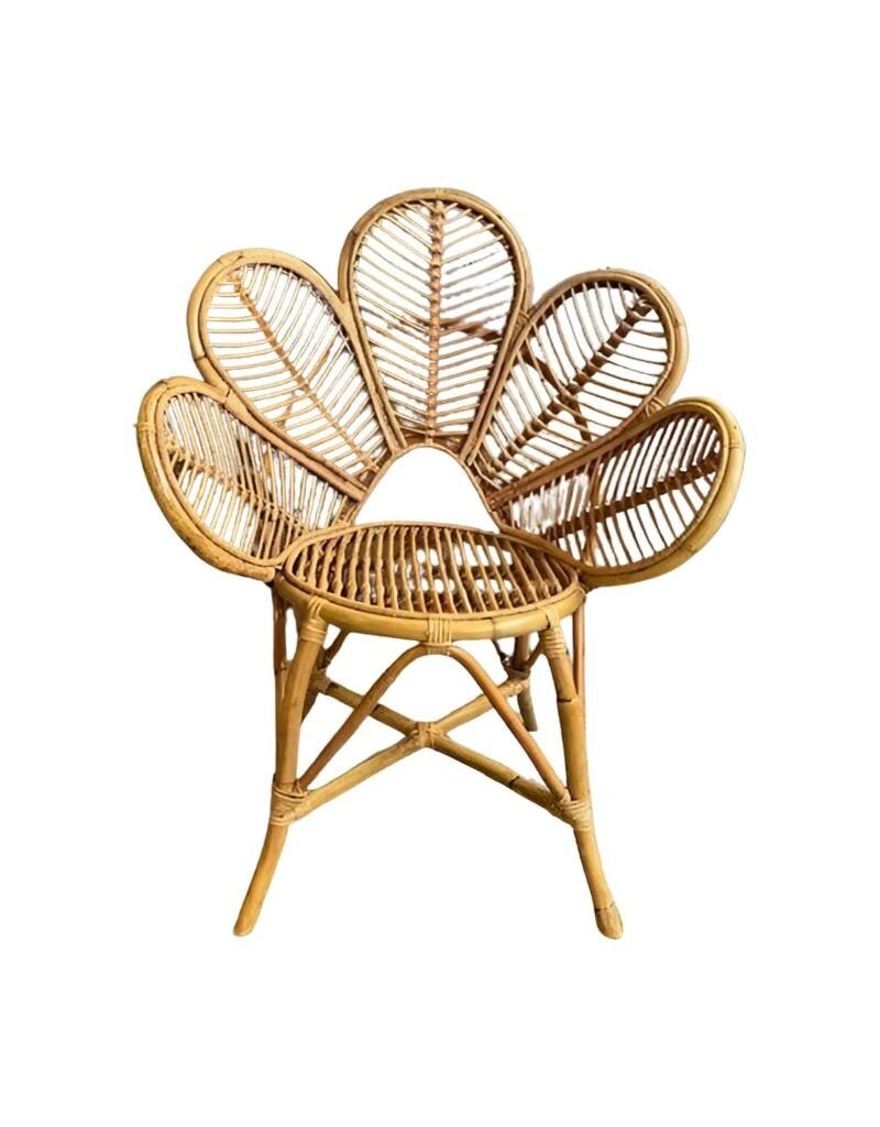 Damn Chair rotan Flower