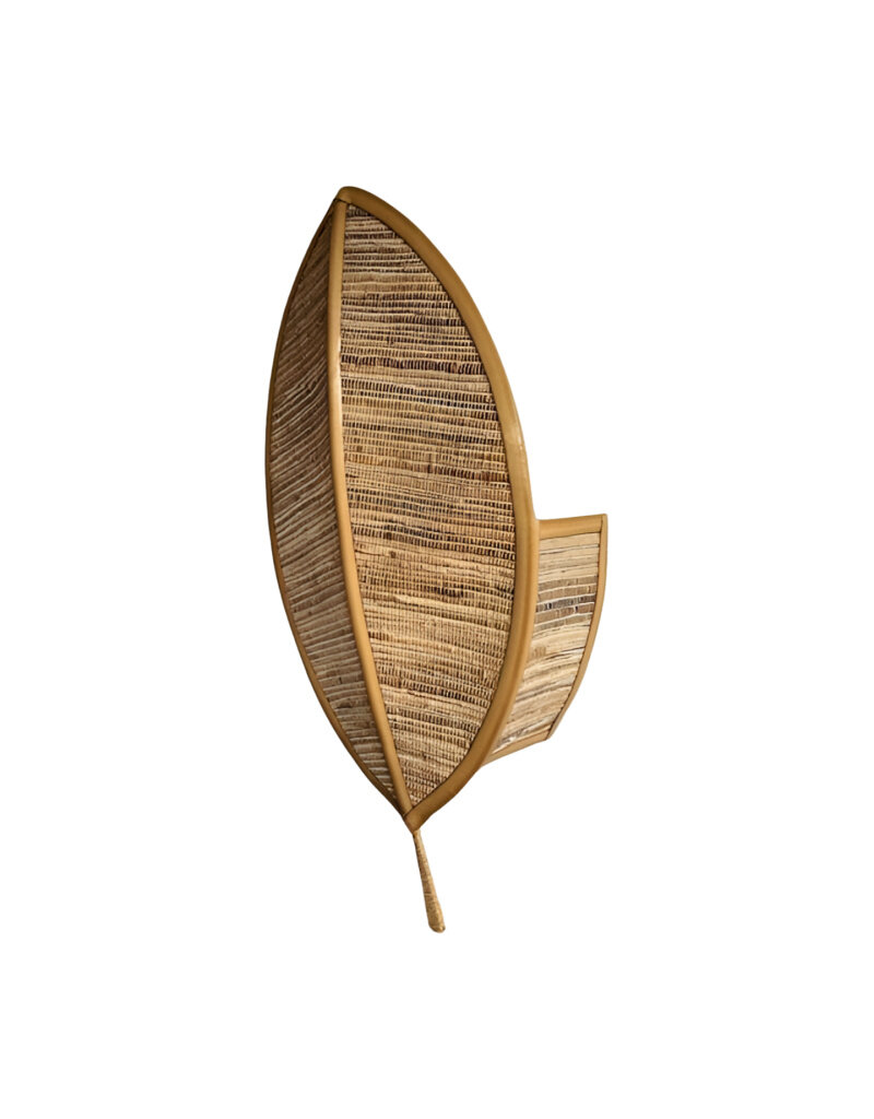 Damn Leaf wall lamp naturel